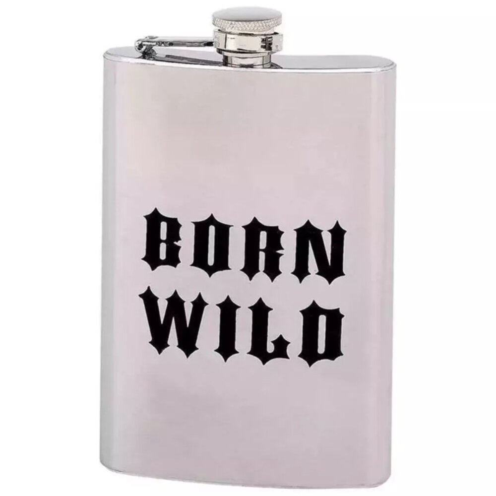 Maxam Born Wild 8-ounce Flask